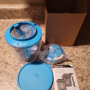 Tupperware Blue Power Chef Set